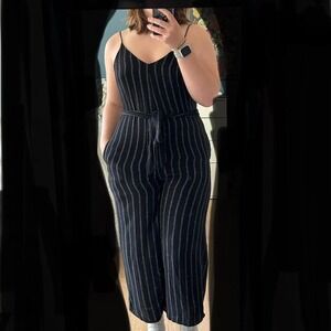 american eagle v neck jumpsuit